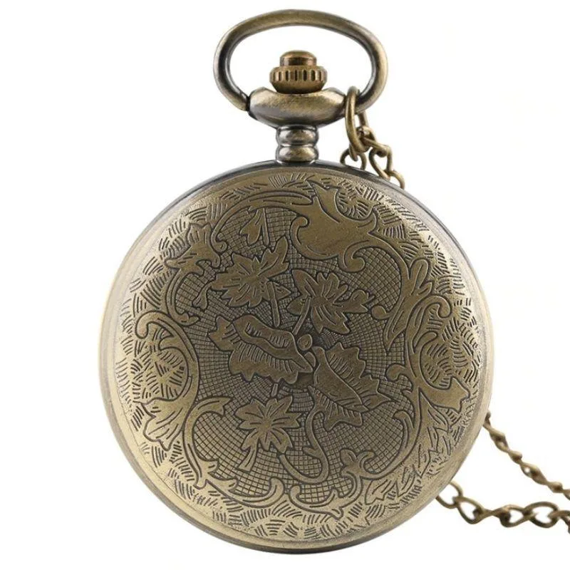 View 4 — Steampunk pocket watch — flowers