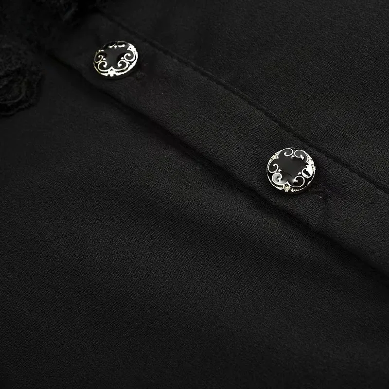 View 7 — Men’s Victorian steampunk shirt