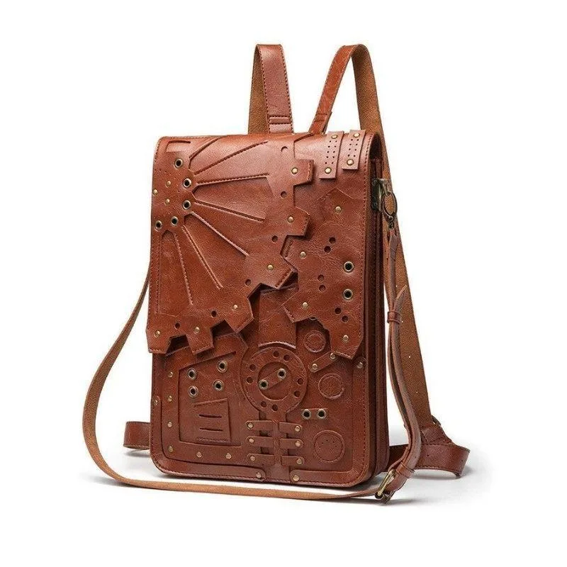 View 3 — Steampunk backpack