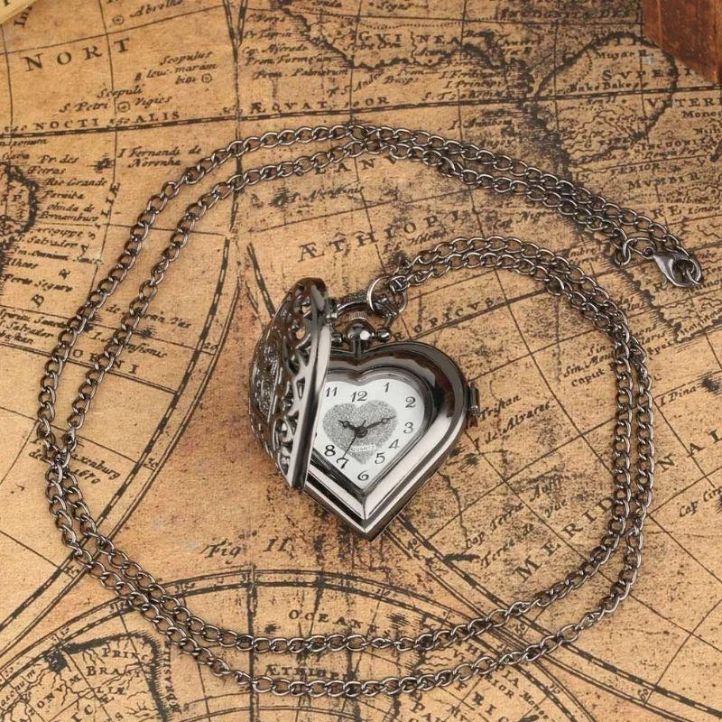 View 7 — Women’s steampunk watch — necklace pendant