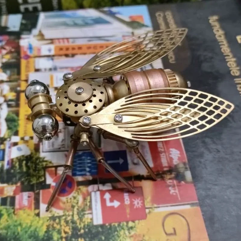 View 3 — Steampunk fly metal