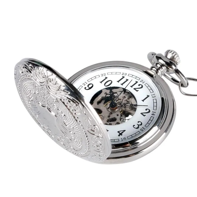 Steampunk pocket watch — Full Hunter