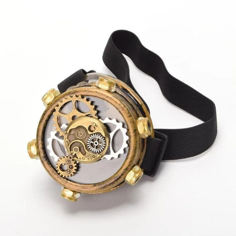 Steampunk monocle Bronze