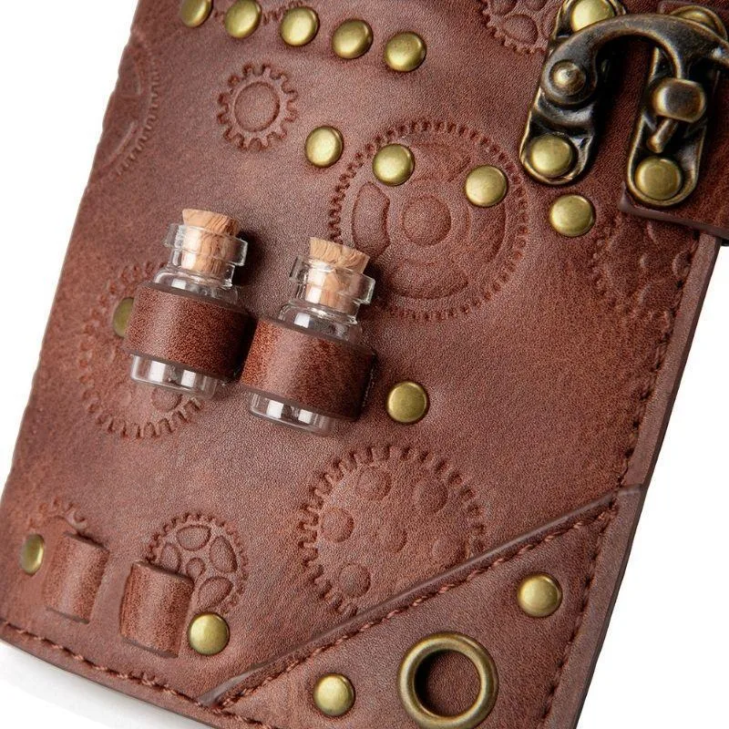 View 12 — Steampunk bag — EDISON with wallet