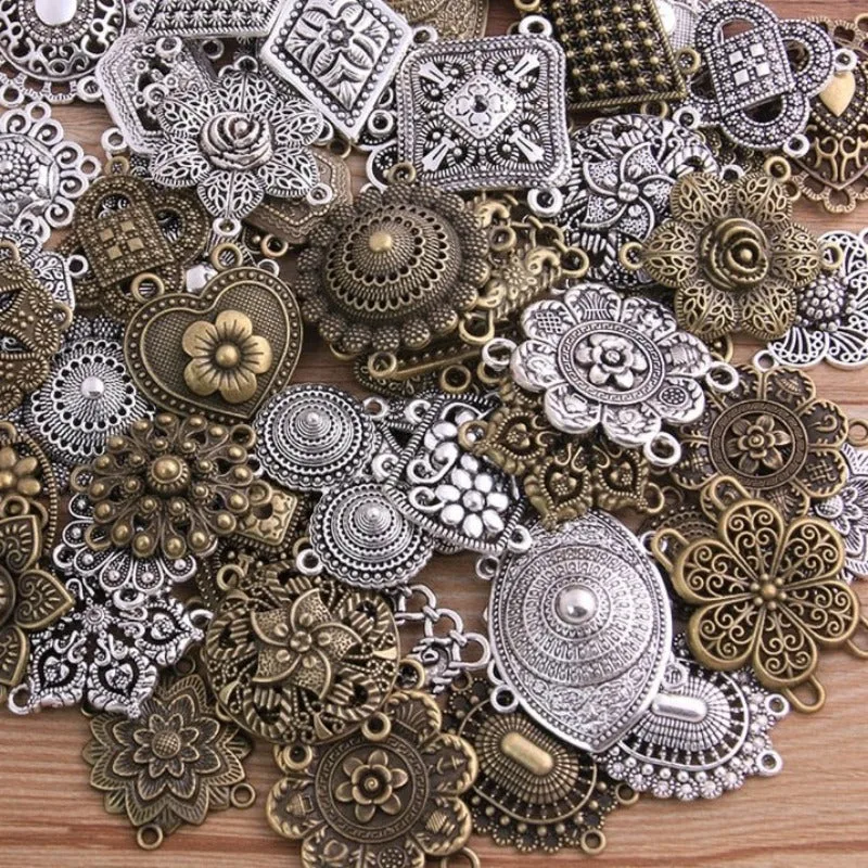 Steampunk charm antique-style