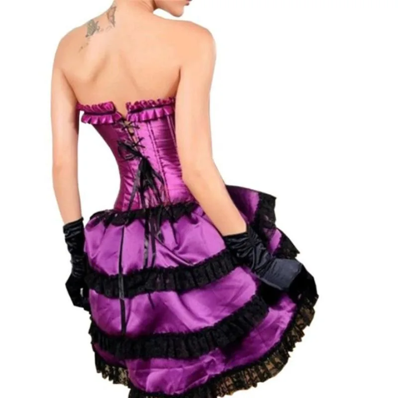 View 2 — Steampunk dress — Cabaret Burlesque
