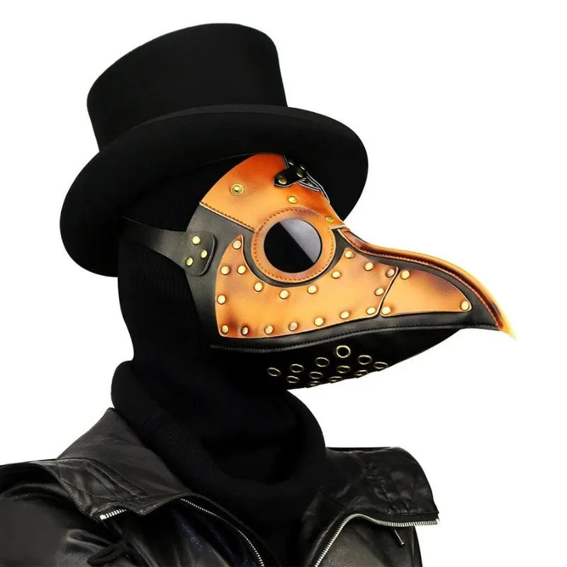 Steampunk mask — raven plague