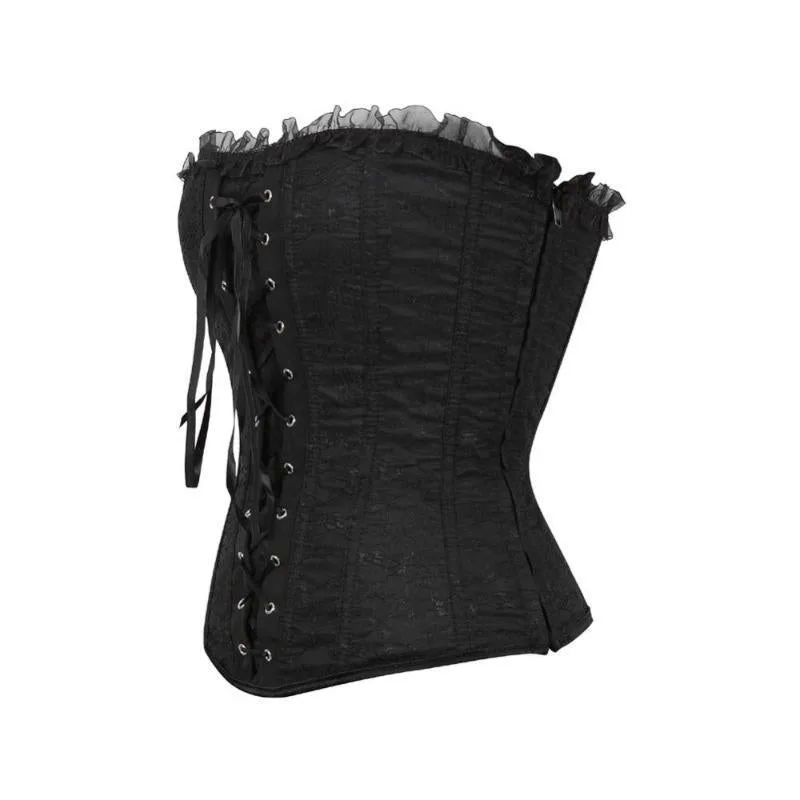 View 6 — Steampunk corset — lacing