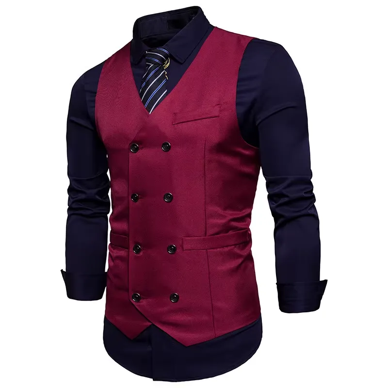 View 3 — Steampunk waistcoat — costume red