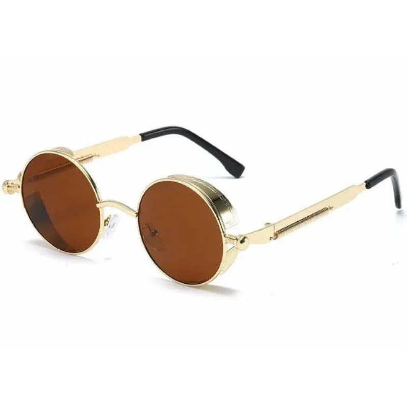 View 22 — Vintage-style steampunk sunglasses