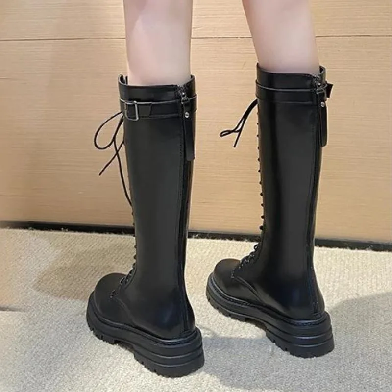 View 5 — Women’s steampunk boots — PU