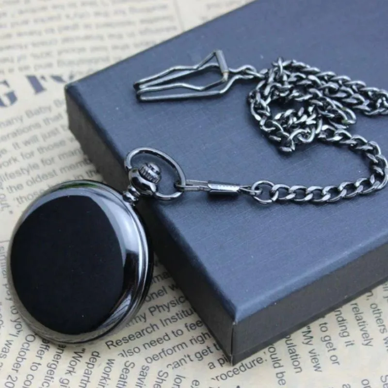View 4 — Steampunk pocket watch — dial black