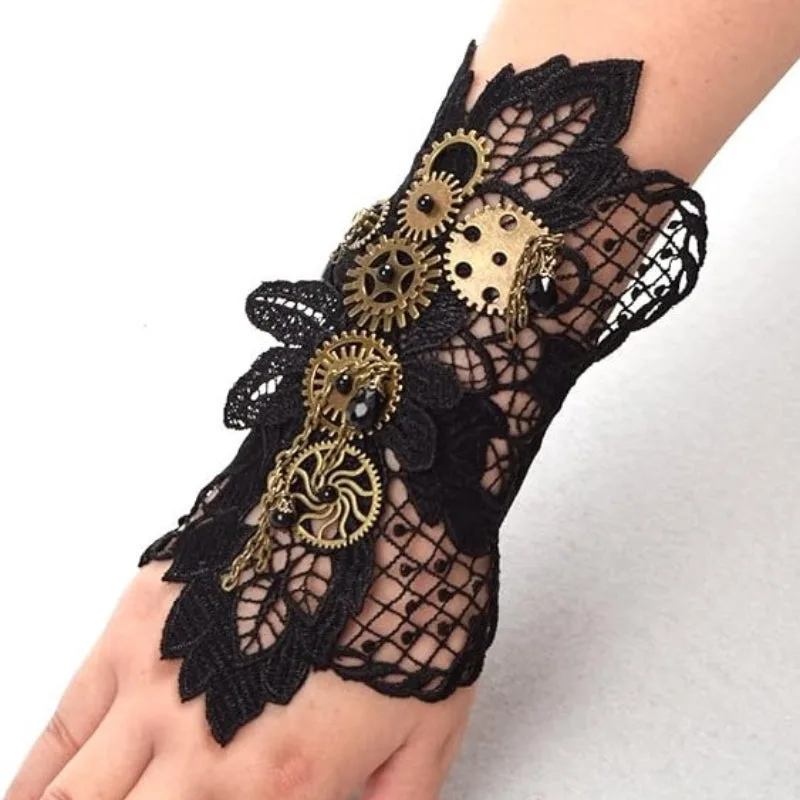 View 6 — Women’s steampunk bracelet