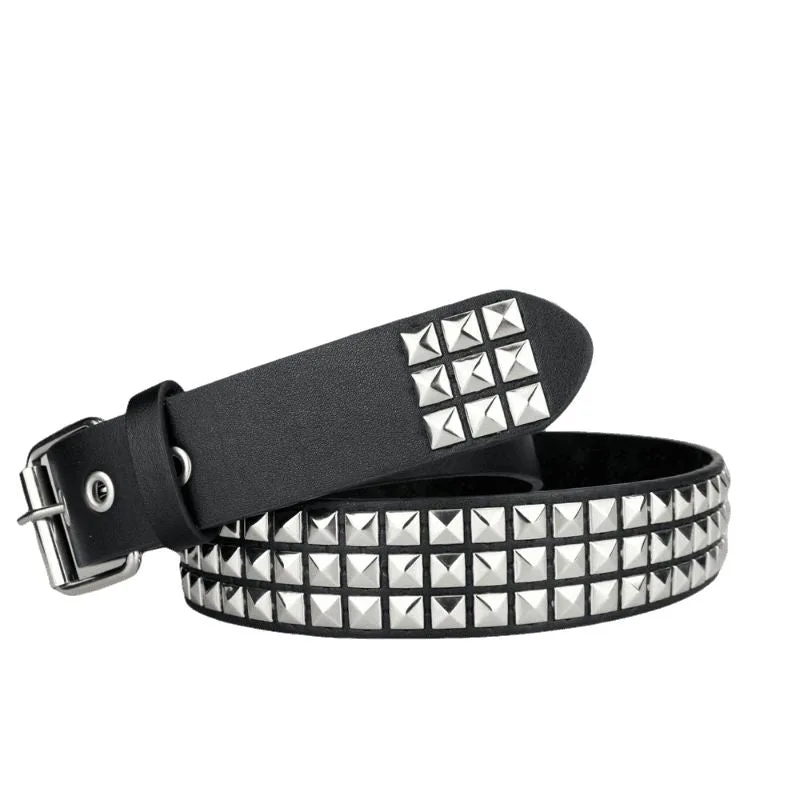 View 6 — Steampunk belt — studded punk