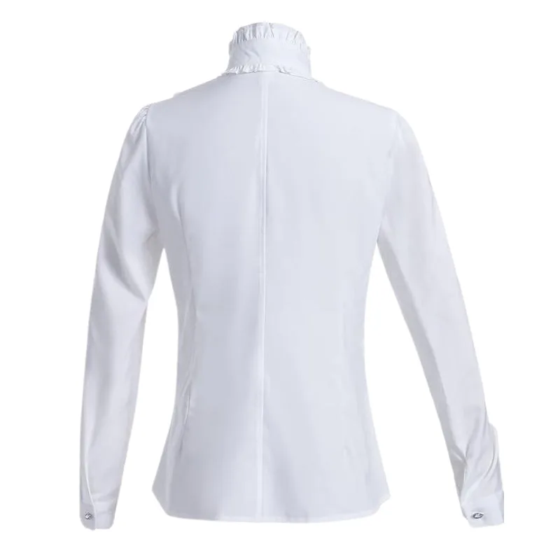 View 5 — Victorian steampunk shirt — white cravat