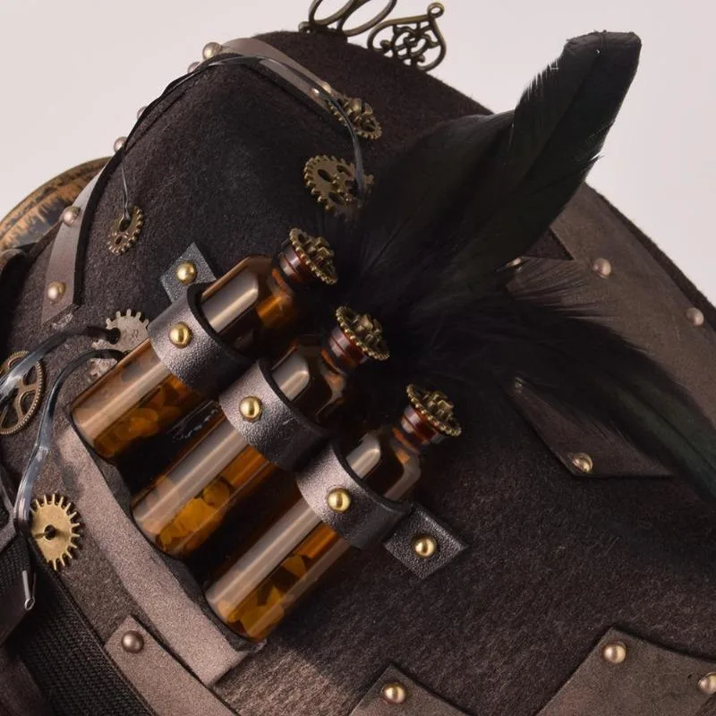 View 7 — Steampunk hat — inventor