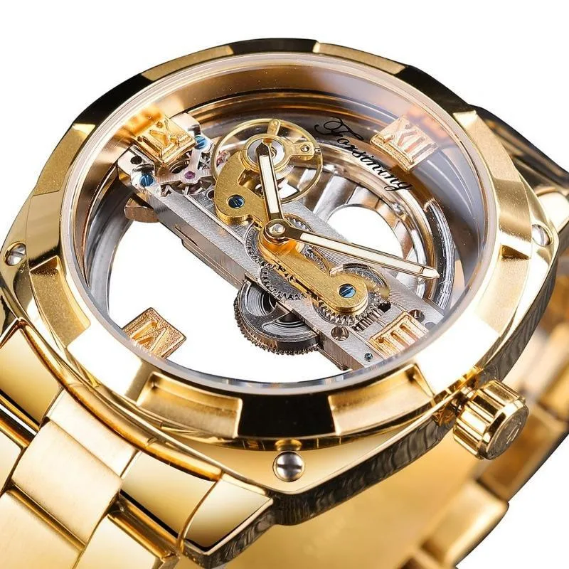 View 3 — Steampunk watch — dial transparent