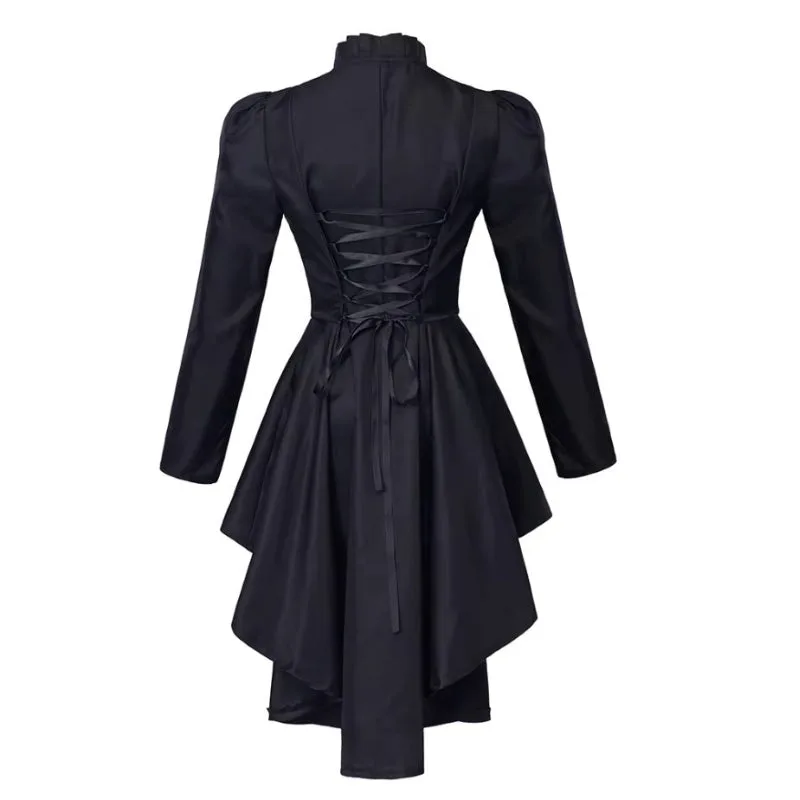 View 2 — Victorian steampunk frock coat — Jacket dress