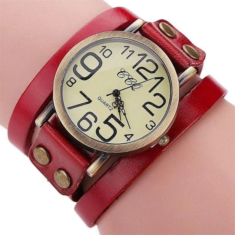 View 4 — Steampunk watch — bracelet 3 turns