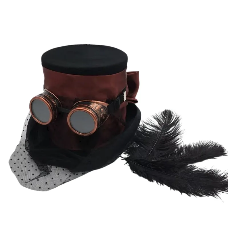 Steampunk hat — veil — Ref. 4842450288725