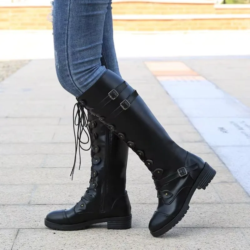 View 2 — Steampunk boots — high without heels