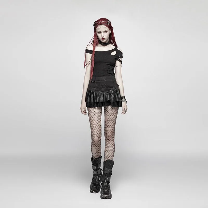 View 2 — Women’s gothic steampunk skirt