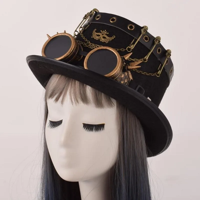 View 8 — Steampunk top hat — Hat Cabaret