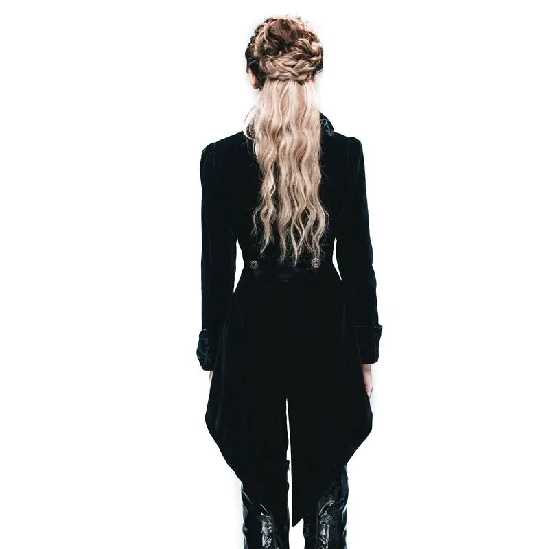 View 4 — Steampunk jacket — black