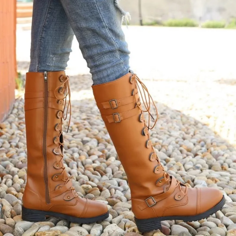 View 6 — Steampunk boots — brown PU
