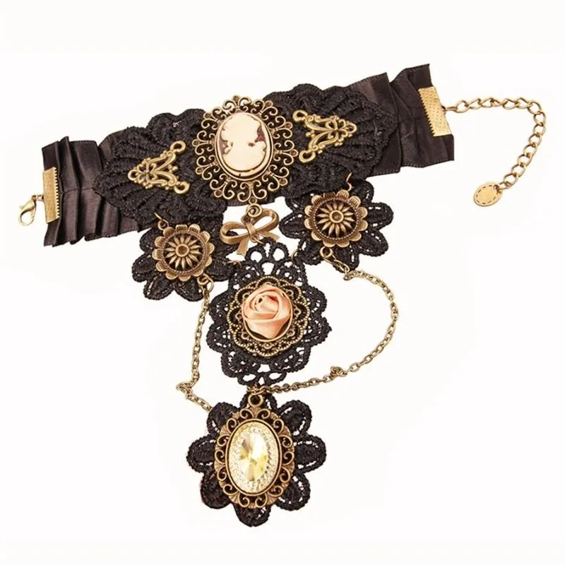 View 2 — Victorian steampunk bracelet