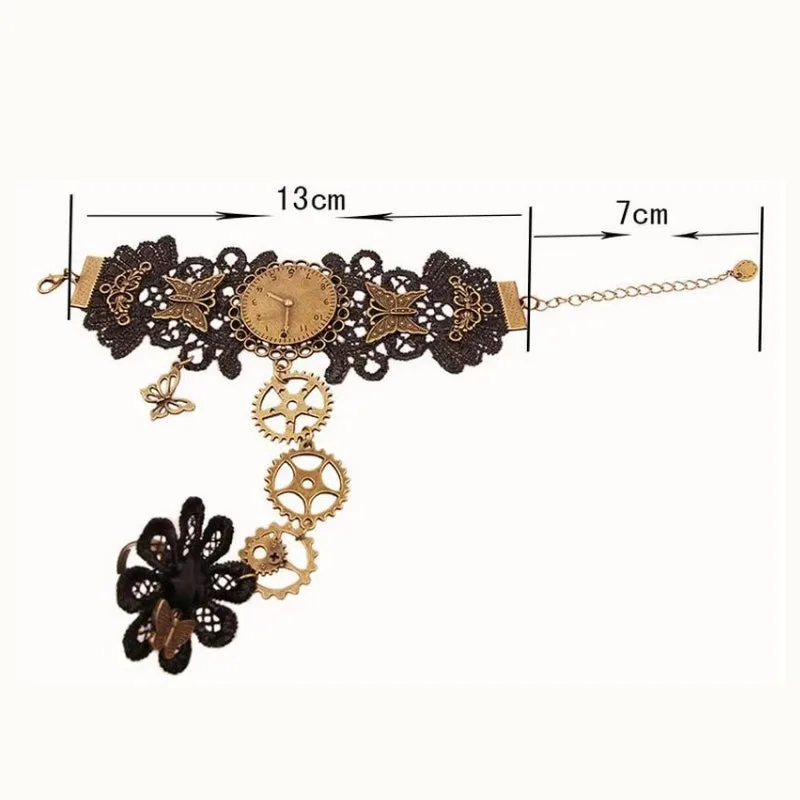 View 3 — Steampunk clock — Bracelet