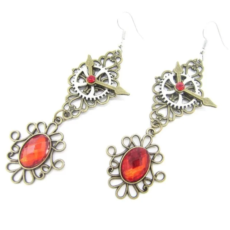 View 7 — Steampunk earrings — drop