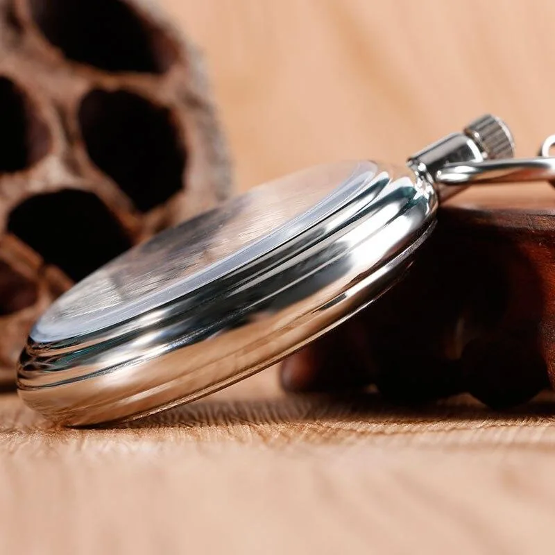 View 6 — Men’s antique-style steampunk pocket watch — Ref. 6604697337941