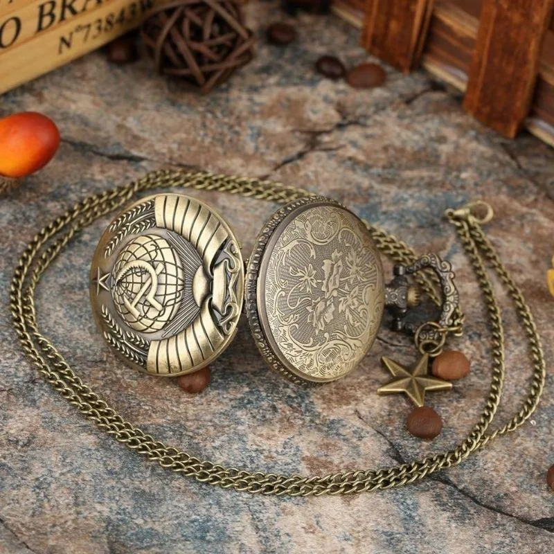 View 2 — Steampunk pocket watch — Russian