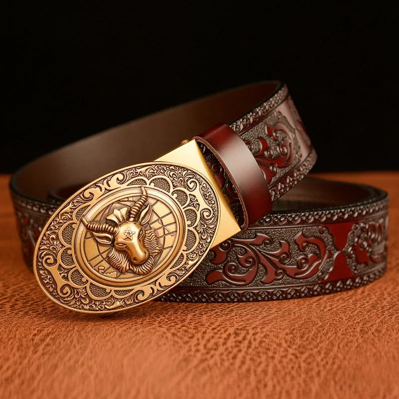 View 10 — Steampunk belt — buckle Cowboy