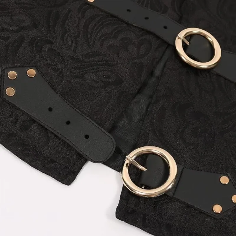 View 3 — Retro steampunk corset — waistcoat