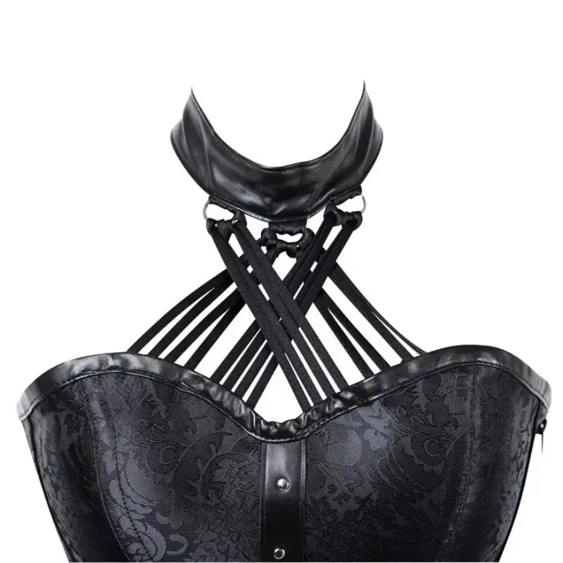 View 4 — Gothic steampunk corset