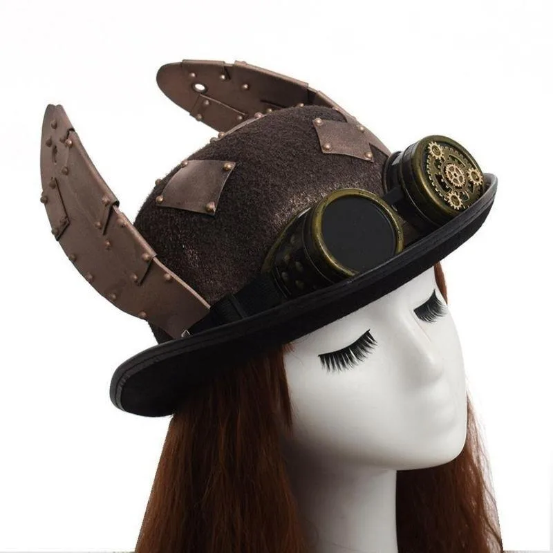 View 3 — Steampunk hat — ear rabbit