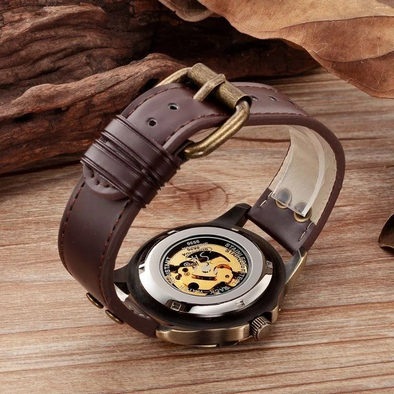 View 8 — Steampunk watch — cog