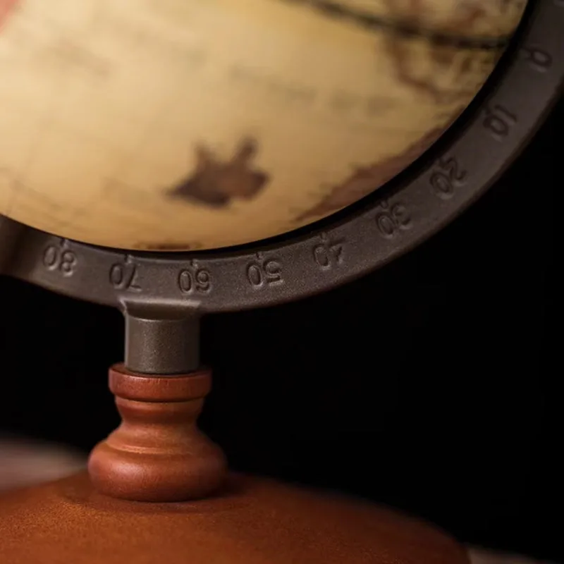 View 7 — Steampunk globe rotating on foot