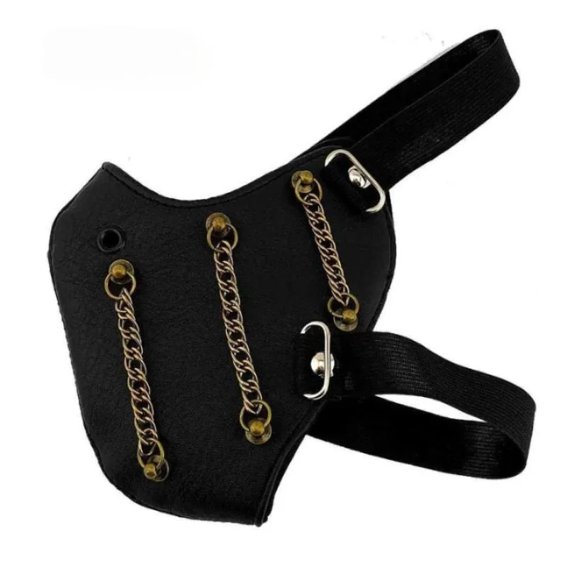 View 4 — Steampunk mask — mouth