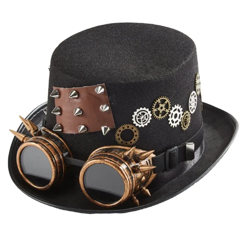 View 4 — Steampunk hat — cog