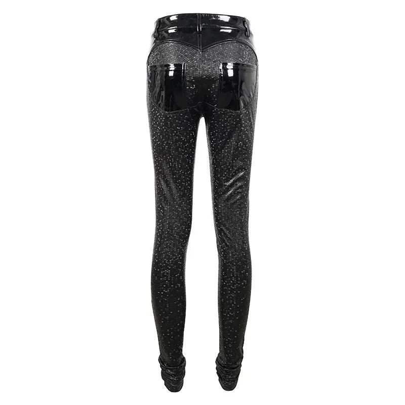 View 7 — Women’s gothic steampunk trousers — Rock