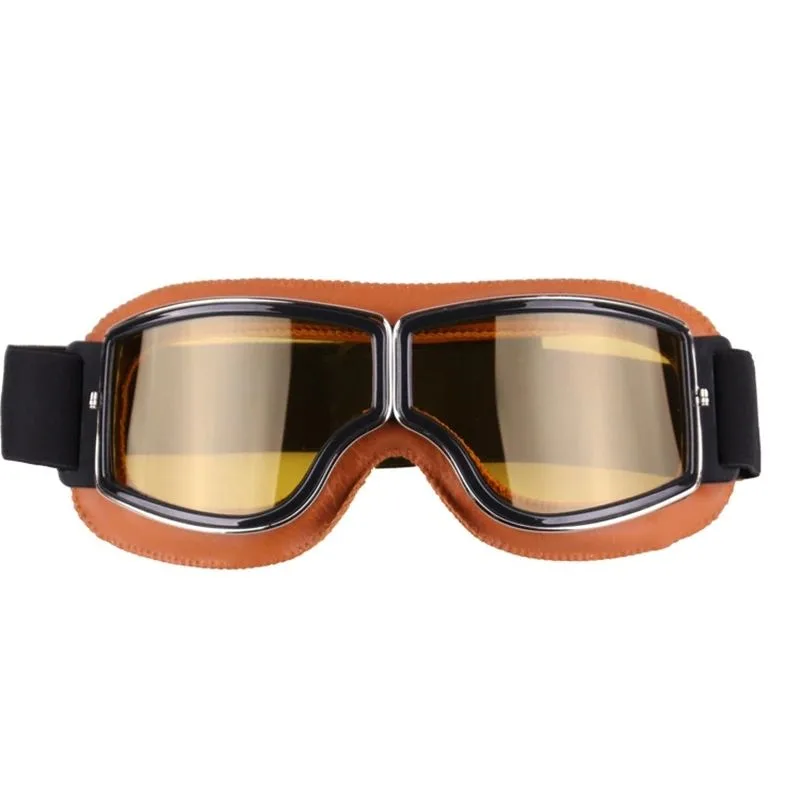View 9 — Retro steampunk glasses — motorcycle
