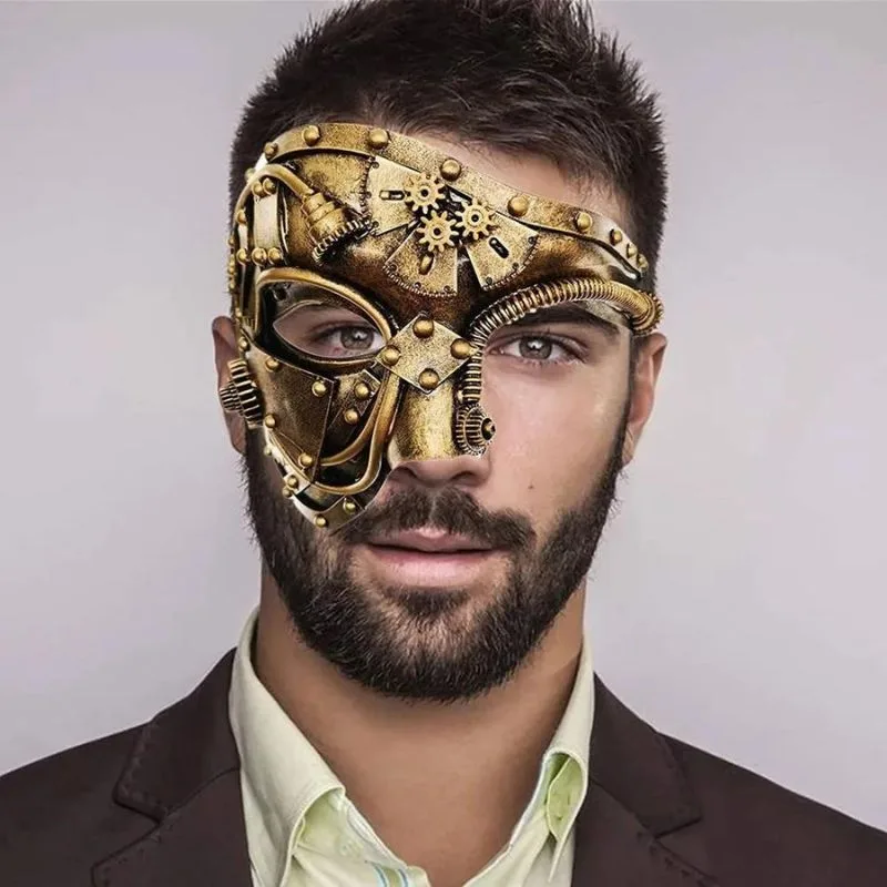 View 2 — Steampunk mask — Half