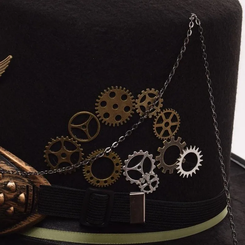 View 6 — Steampunk hat — 'explorer