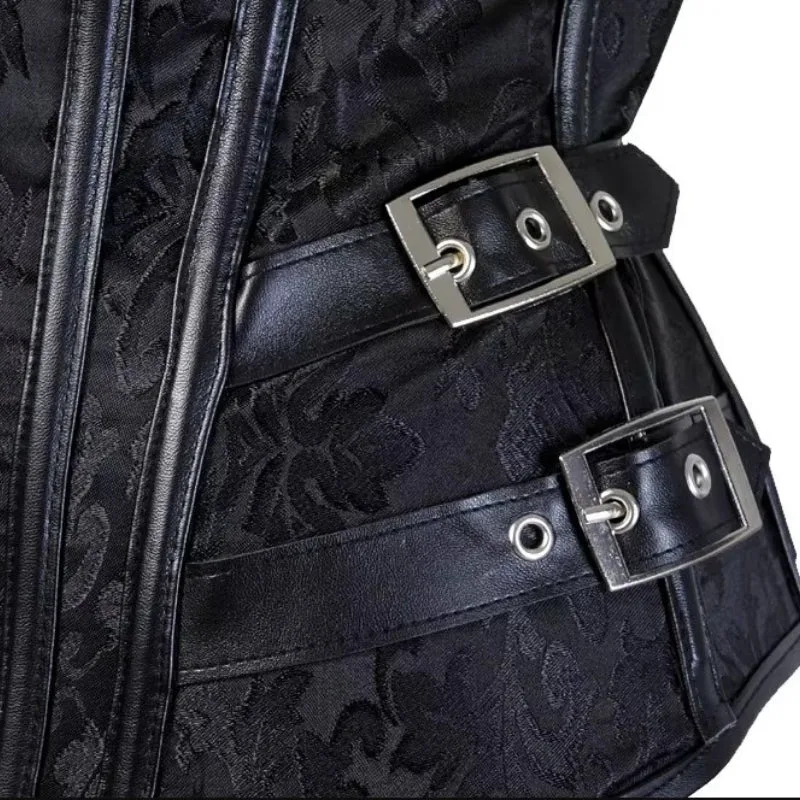 View 4 — Steampunk corset — black