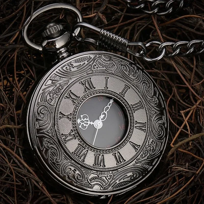 View 4 — Steampunk pocket watch — black