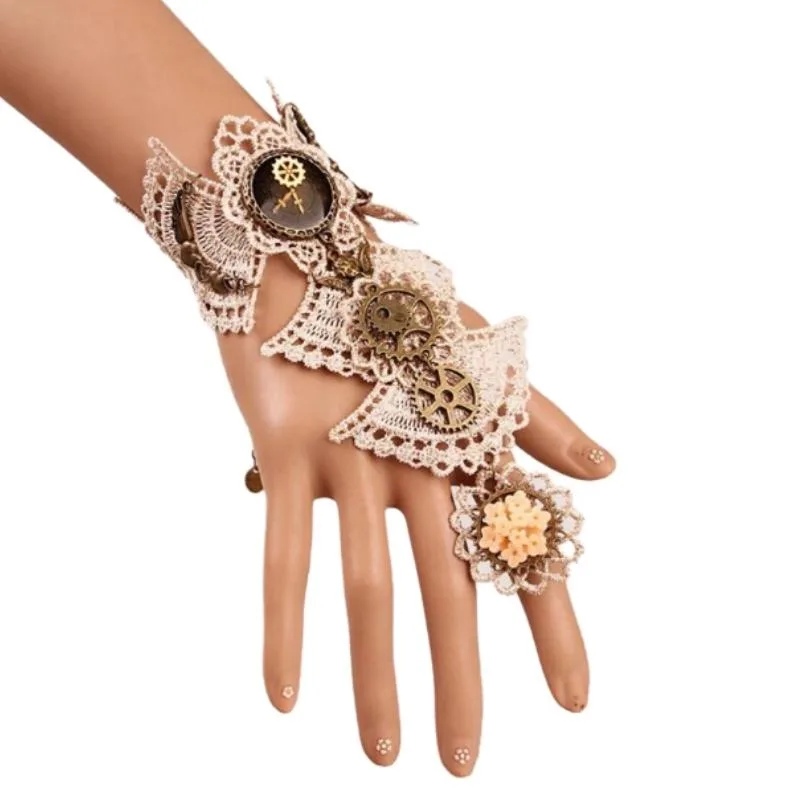 View 5 — Steampunk bracelet — cog