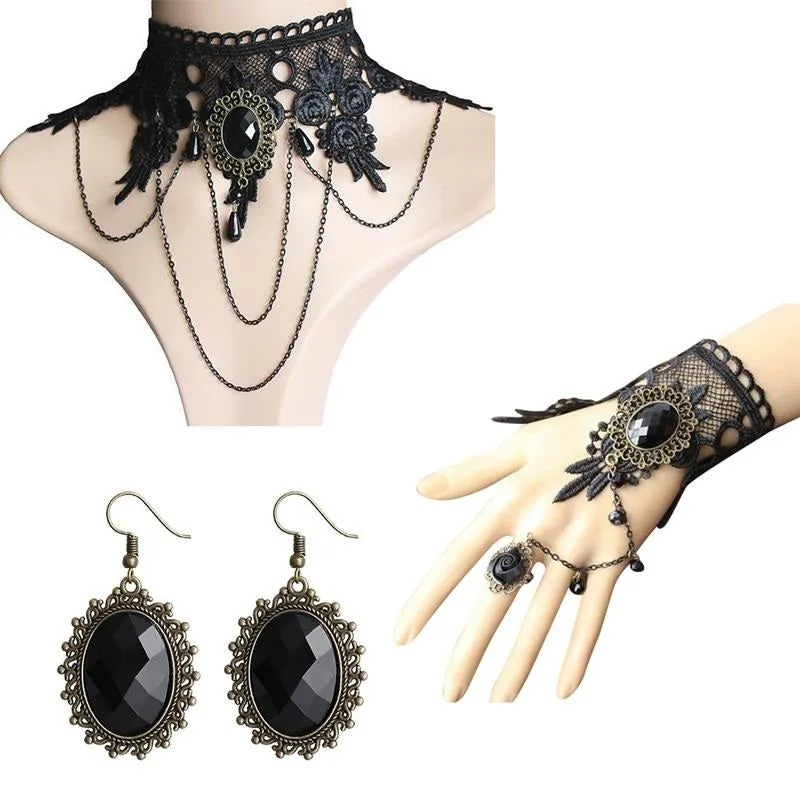 Women’s gothic steampunk bracelet — (Pack)